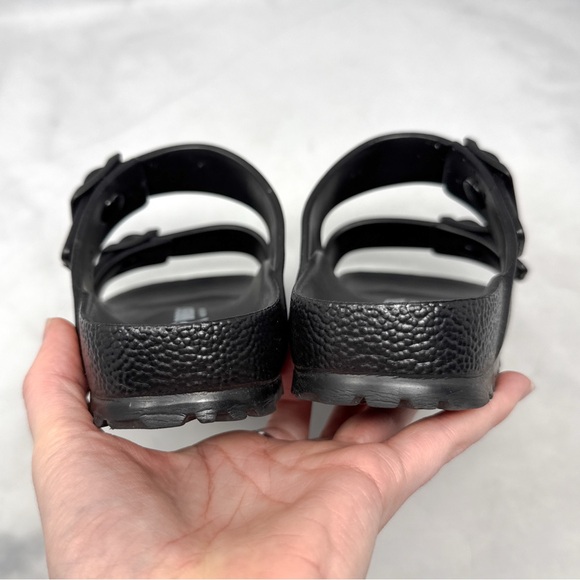 Birkenstock Arizona Essential EVA Adjustable Buckle Strap Slide Sandals Black 37 - Picture 7 of 11